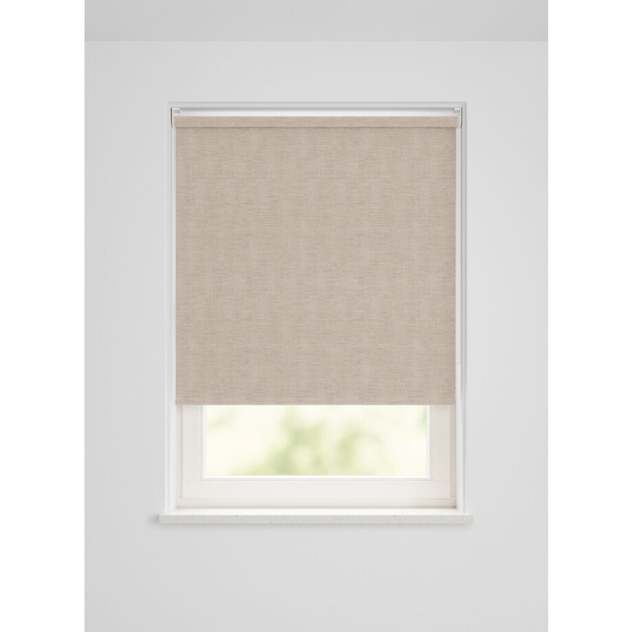HEMA HEMA Rolgordijn Verduisterend Geweven Taupe (taupe) HEMA HEMA Rolgordijn Verduisterend Geweven Taupe (taupe) afbeelding 1