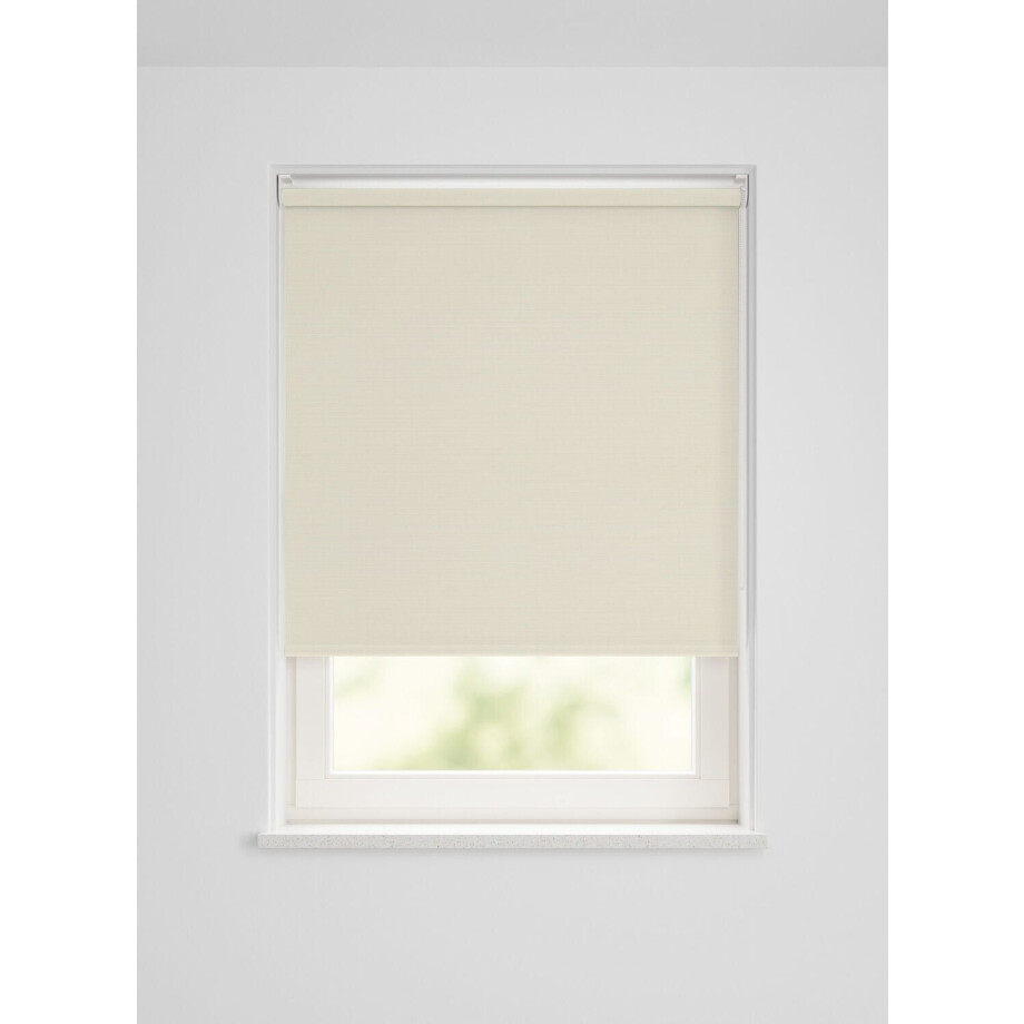 HEMA HEMA Rolgordijn Verduisterend Metallic Ivoor (ivoor) HEMA HEMA Rolgordijn Verduisterend Metallic Ivoor (ivoor) afbeelding 1