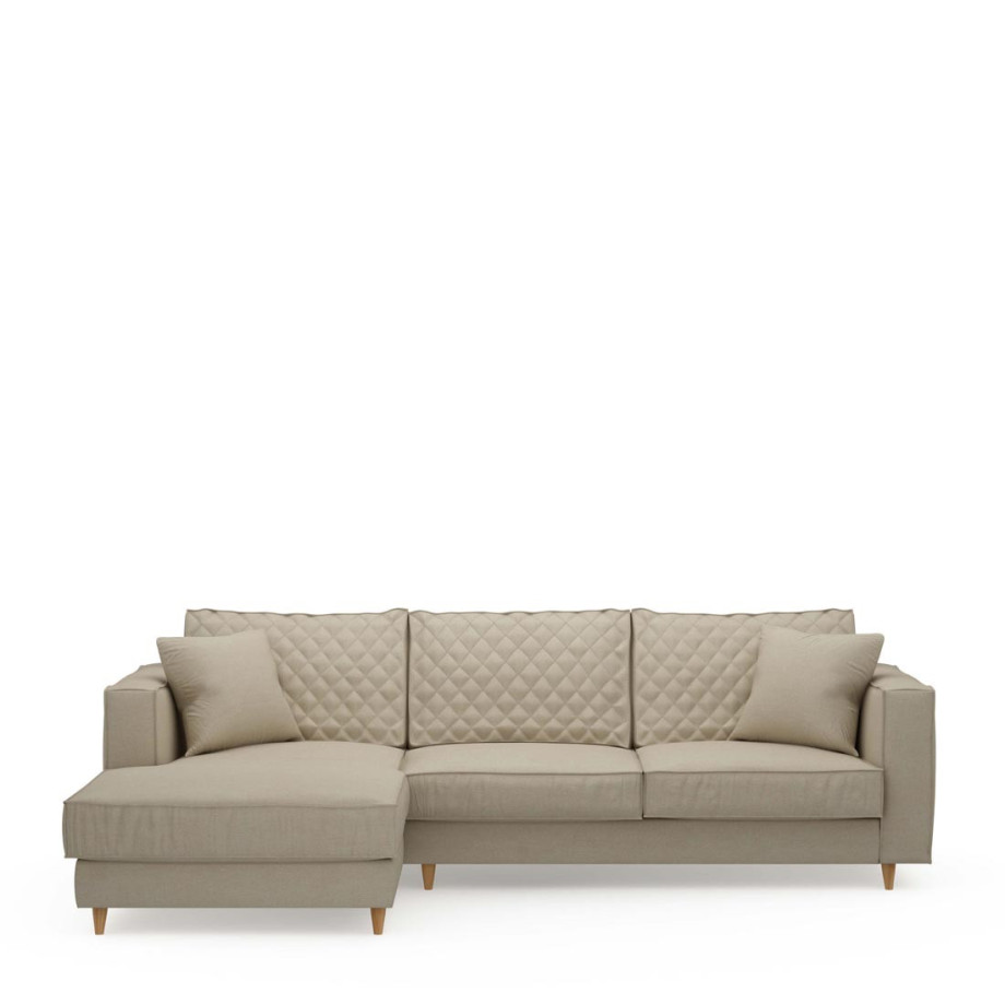 Chaise Longue Bank Links Kendall, Flanders Flax afbeelding 1