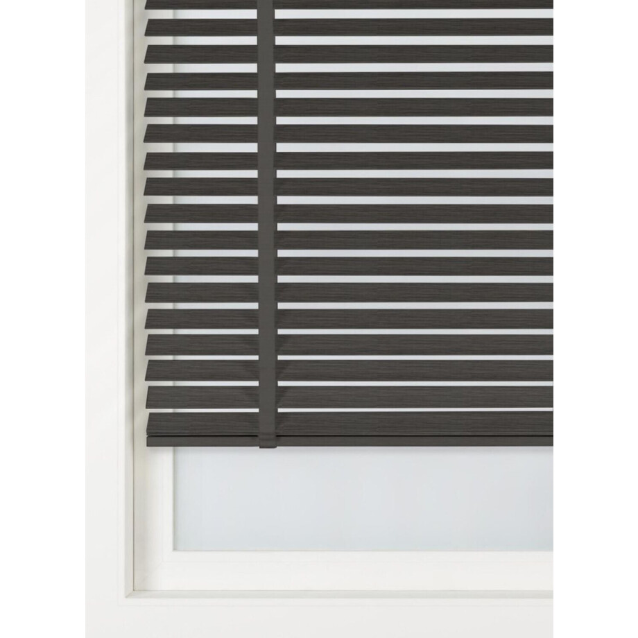 HEMA HEMA Jaloezie Hout Bamboe 50mm Antraciet (antraciet) afbeelding 1