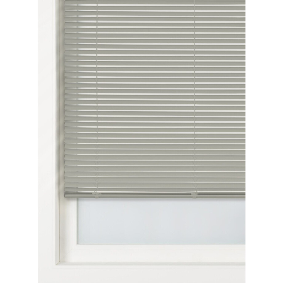 HEMA HEMA Jaloezie Aluminium Zijdeglans Middengrijs (middengrijs) HEMA HEMA Jaloezie Aluminium Zijdeglans Middengrijs (middengrijs) afbeelding 1
