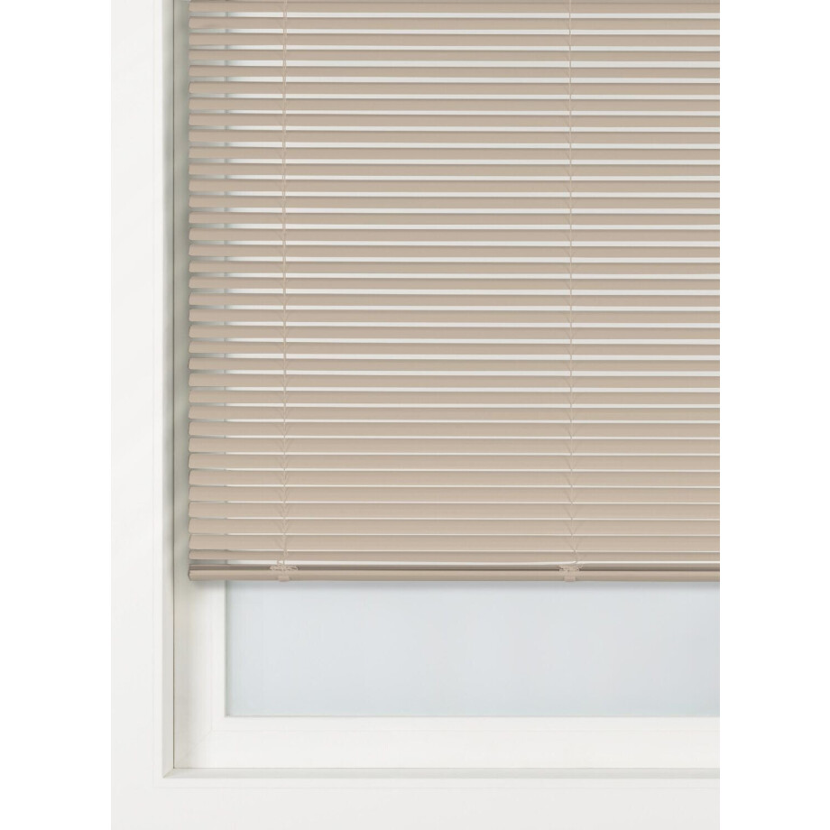 HEMA HEMA Jaloezie Aluminium Mat Taupe (taupe) HEMA HEMA Jaloezie Aluminium Mat Taupe (taupe) afbeelding 1