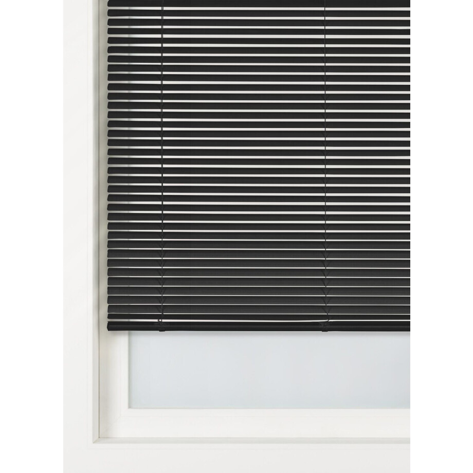 HEMA HEMA Jaloezie Aluminium Mat Zwart (zwart) HEMA HEMA Jaloezie Aluminium Mat Zwart (zwart) afbeelding 1