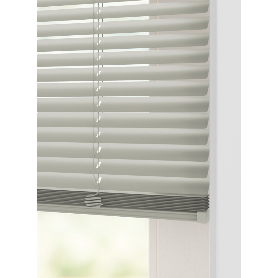 HEMA HEMA Jaloezie Aluminium Zijdeglans 25mm Donkergrijs (donkergrijs) afbeelding 1