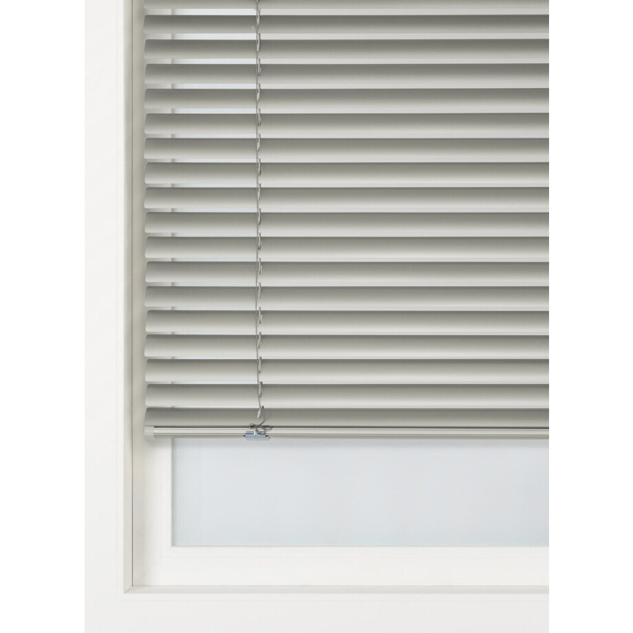 HEMA HEMA Jaloezie Aluminium Zijdeglans Middengrijs (middengrijs) afbeelding 1