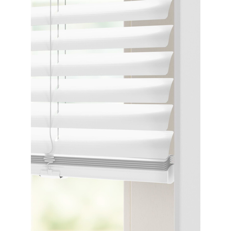 HEMA HEMA Jaloezie Aluminium Zijdeglans 50mm Wit (wit) afbeelding 1