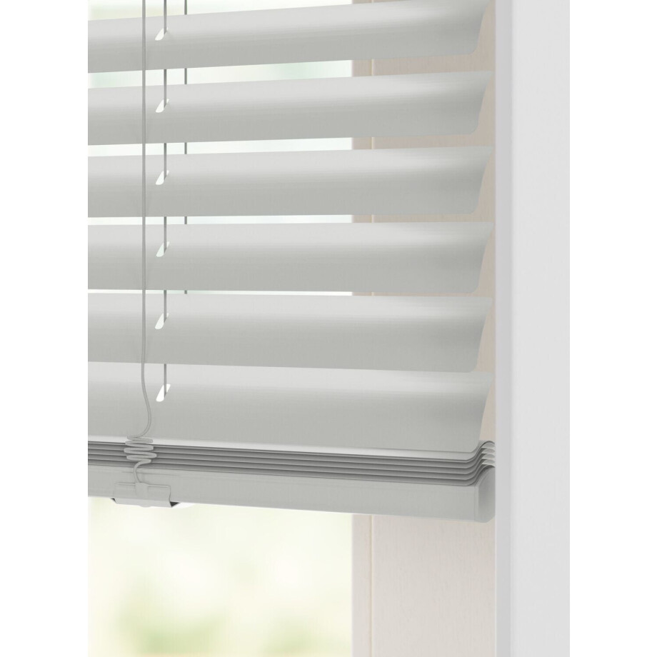 HEMA HEMA Jaloezie Aluminium Mat 50mm Lichtgrijs (lichtgrijs) afbeelding 1