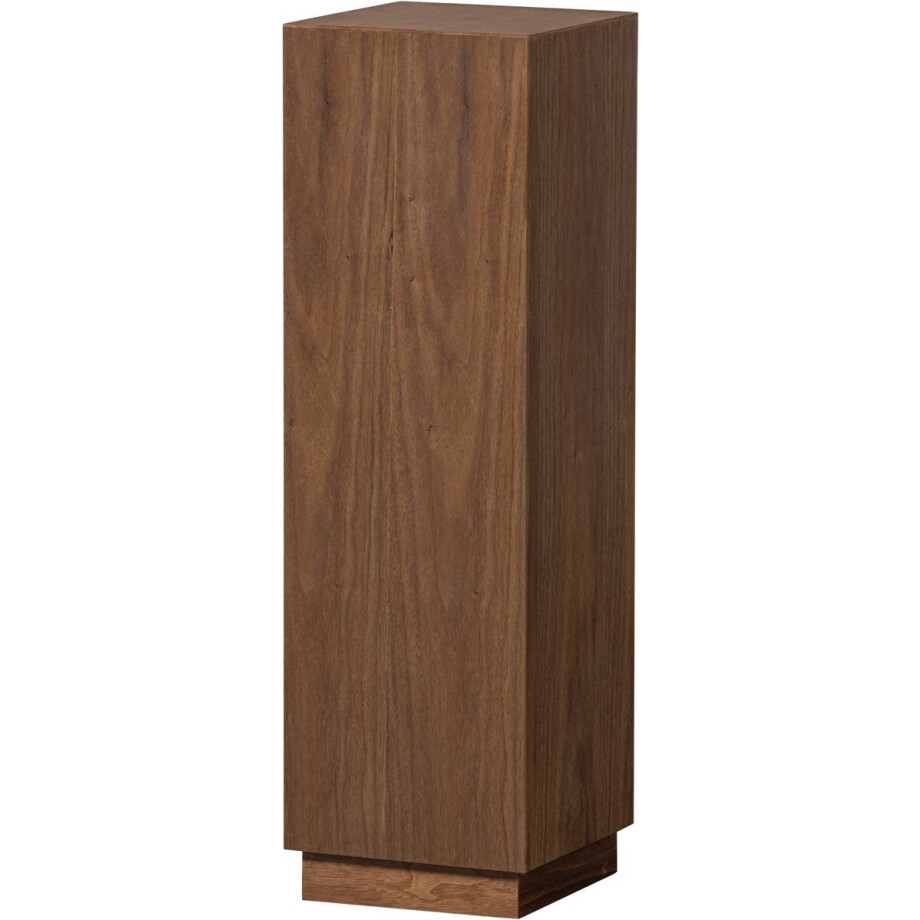 WOOOD Enid Plantenstandaard - Hout - Walnoot - 80x24x24 afbeelding 1