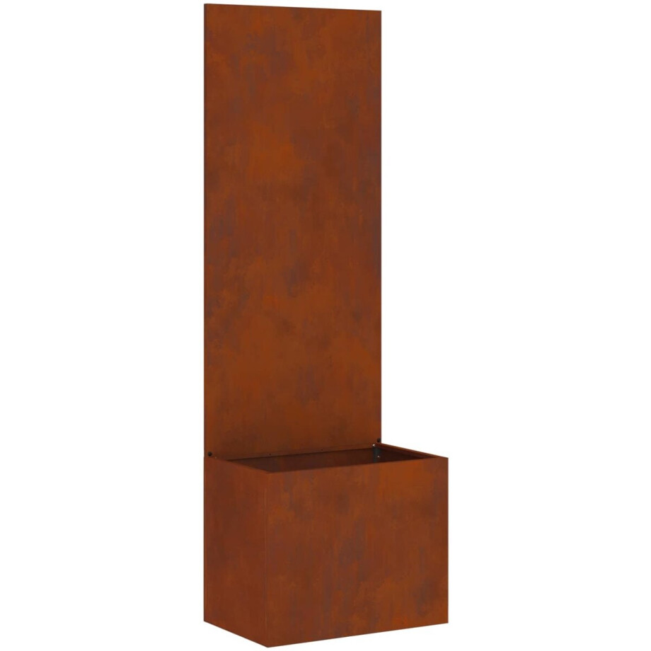 vidaXL - Tuin - Privacy - Scherm - Roestig - 50 - x - 32 - x - 150 - cm - Cortenstaal afbeelding 1