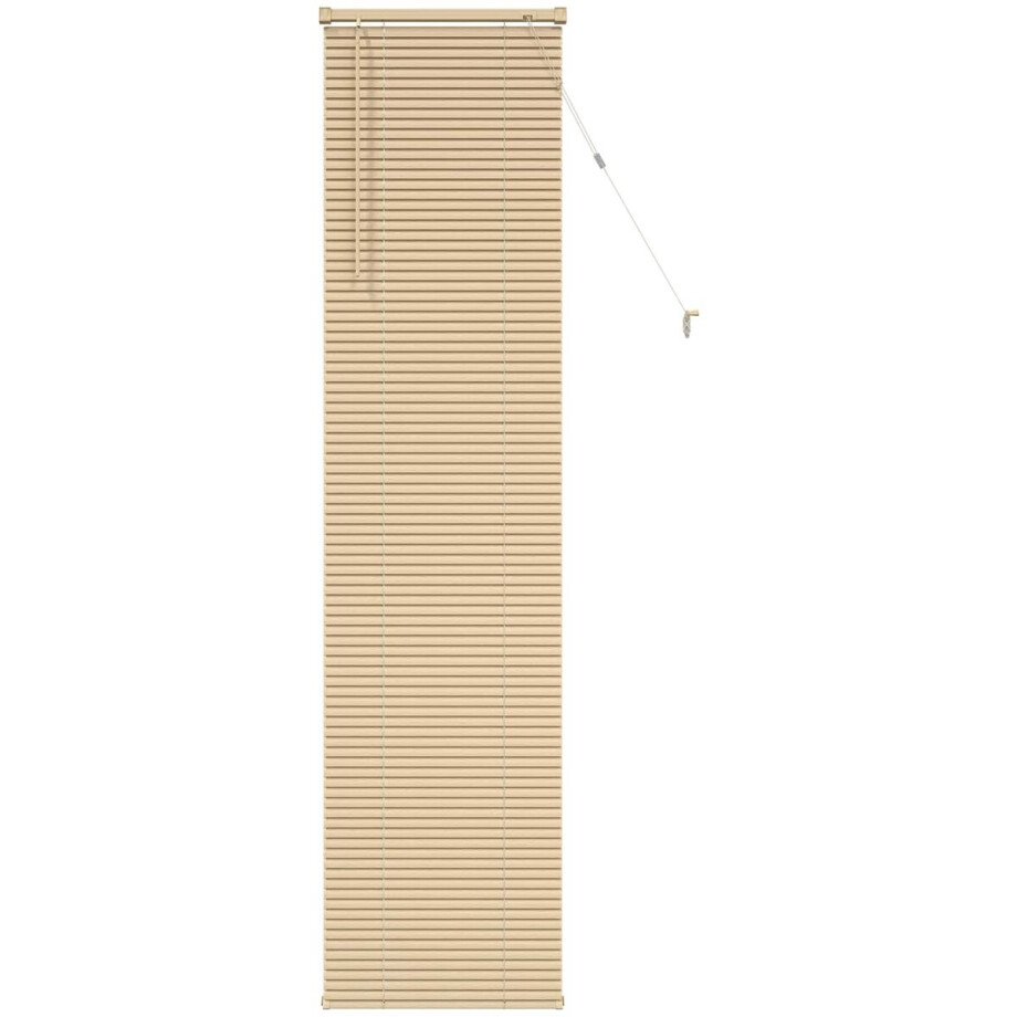 vidaXL - Jaloezie - Lichtbruin - met - Patroon - 213 - x - 50 - cm - 25 - mm - PVC afbeelding 1