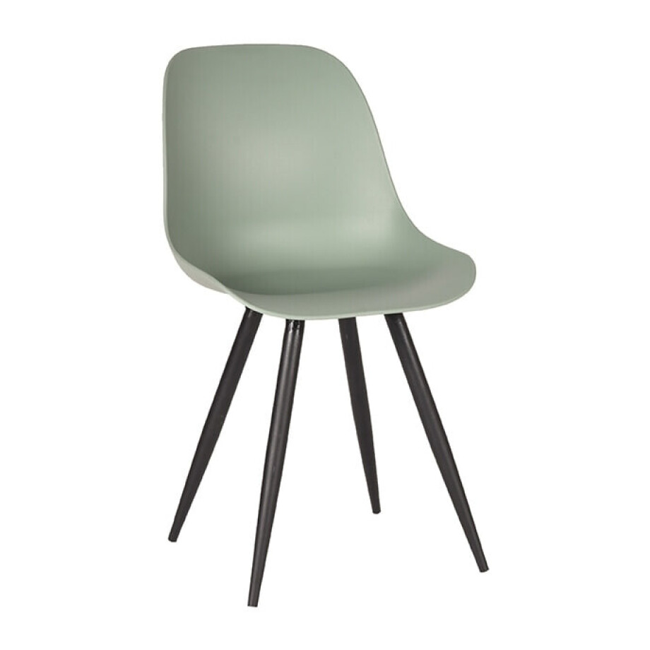 LABEL51 Eetkamerstoel 'Monza', kleur Lichtgroen LABEL51 Eetkamerstoel 'Monza', kleur Lichtgroen afbeelding 1