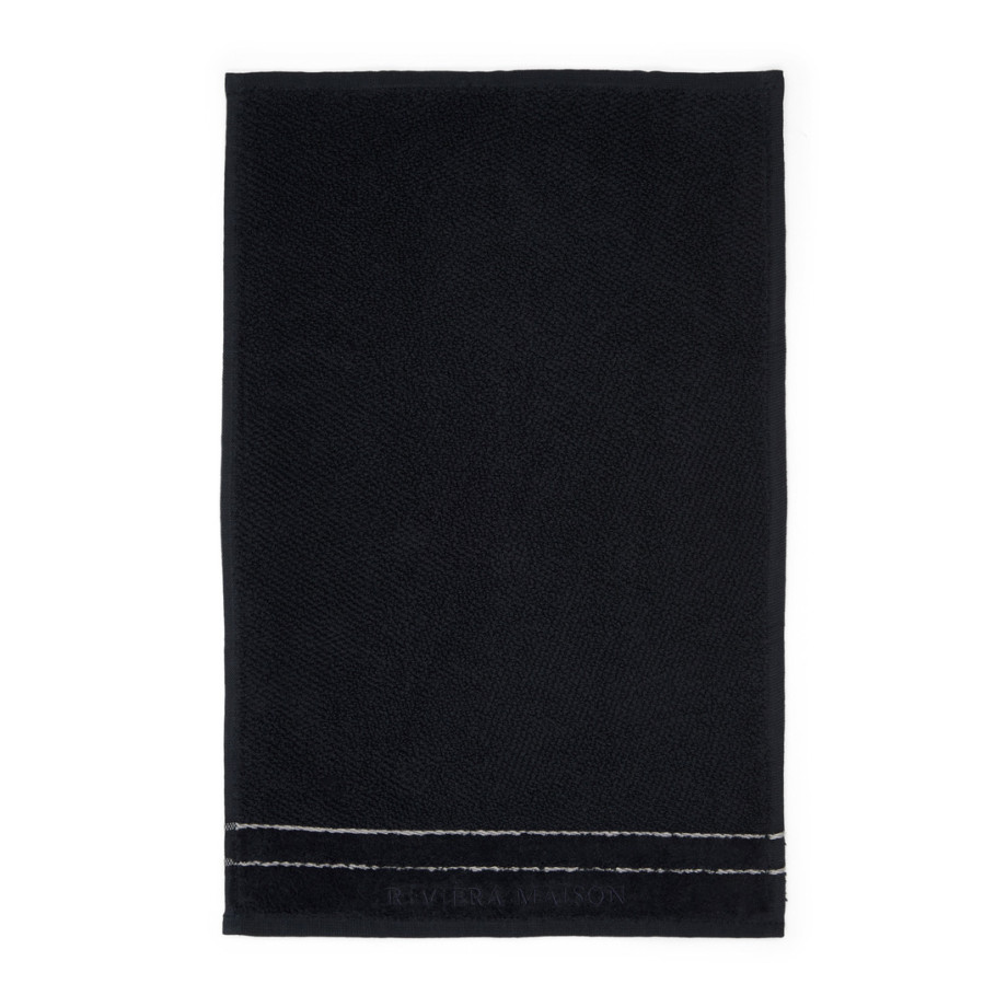 Handdoek RM Elegant, Zwart, 50x30 afbeelding 1