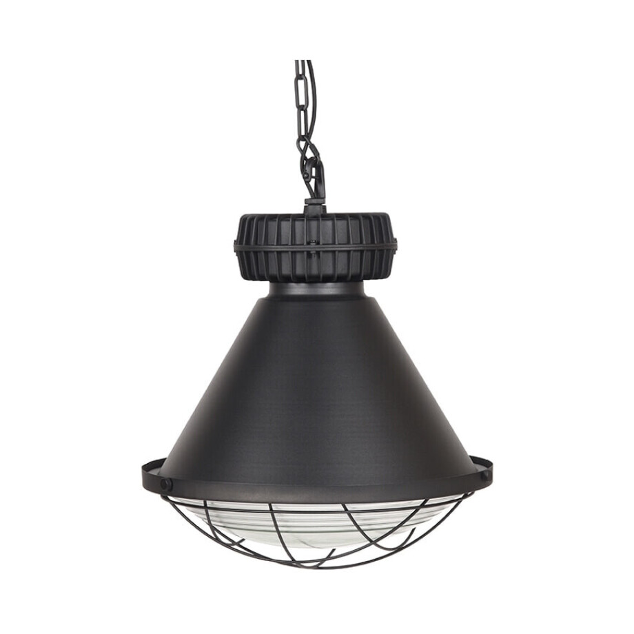 LABEL51 Hanglamp 'Duisburg', Metaal, kleur Zwart LABEL51 Hanglamp 'Duisburg', Metaal, kleur Zwart afbeelding 1
