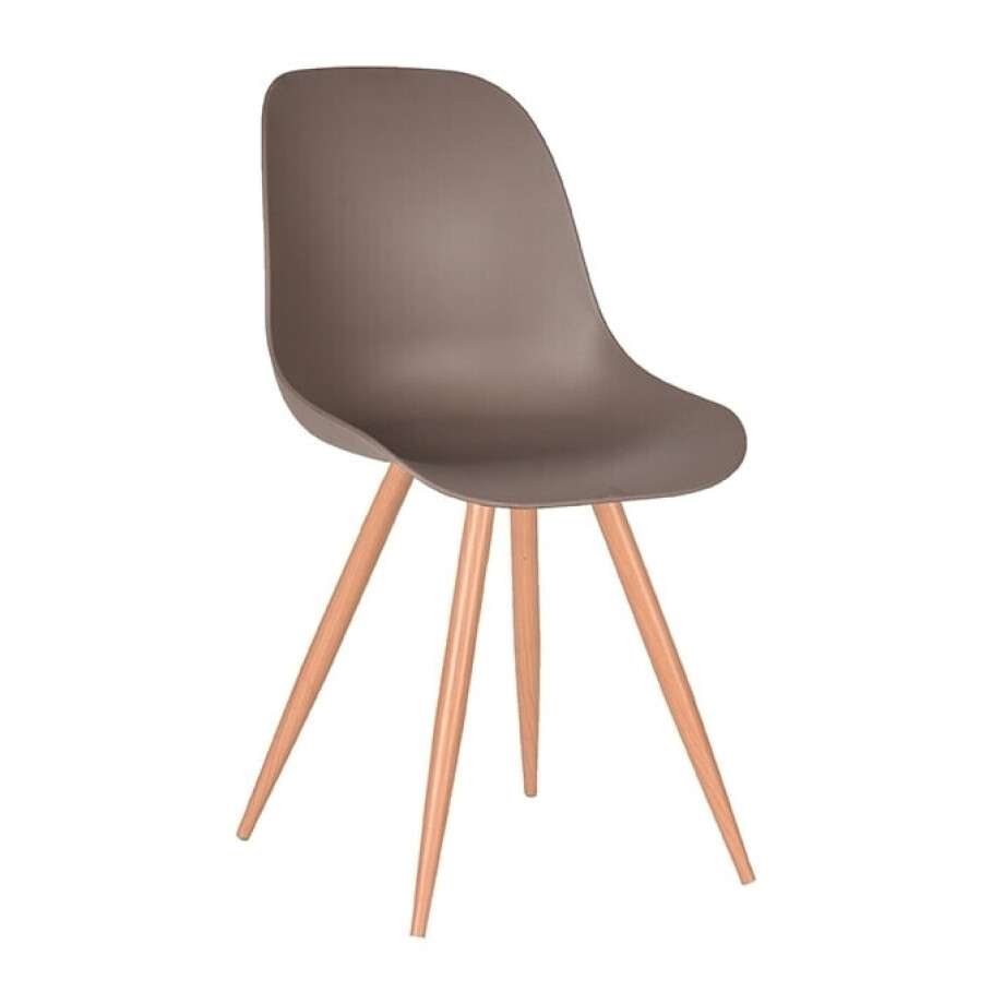 LABEL51 Eetkamerstoel 'Rimini', kleur Bruin LABEL51 Eetkamerstoel 'Rimini', kleur Bruin afbeelding 1