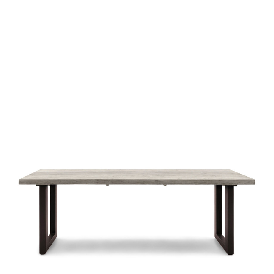 Bondi Beach Outdoor Dining Table 220x100 cm, grey afbeelding 1