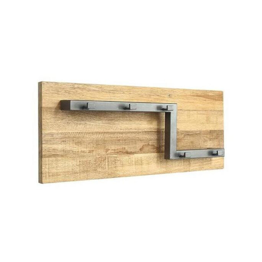 LABEL51 Kapstok 'Road', Mangohout, 65 x 25 x 13cm LABEL51 Kapstok 'Road', Mangohout, 65 x 25 x 13cm afbeelding