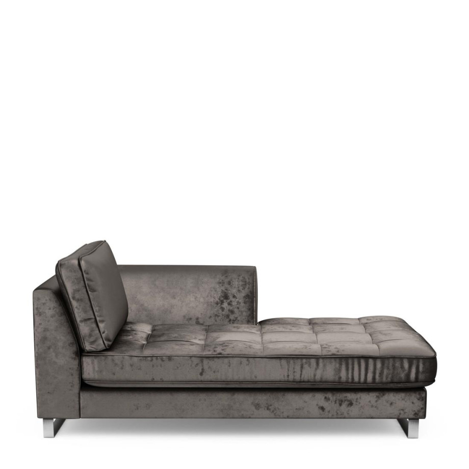 Daybed Rechts West Houston, Grimaldi Grey afbeelding 1