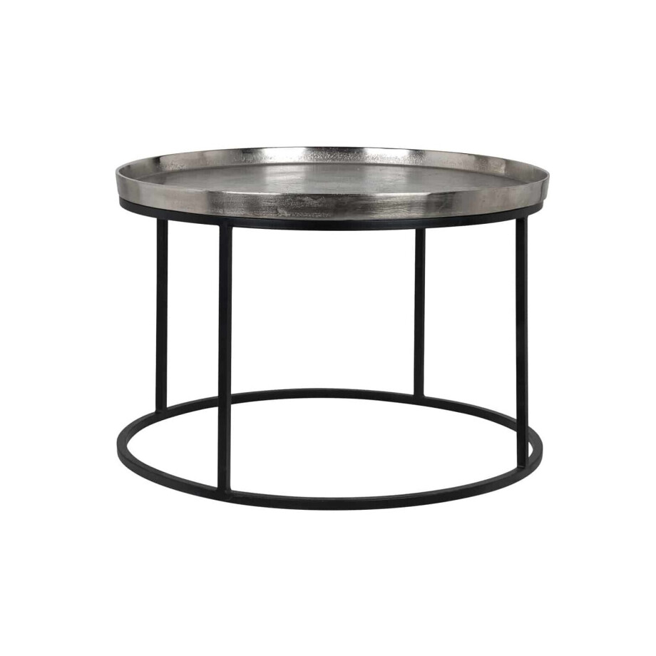 Richmond Salontafel 'Lyam' Metaal, Ø70cm Richmond Salontafel 'Lyam' Metaal, Ø70cm afbeelding 1