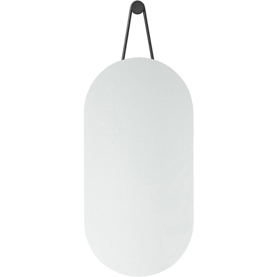 Zone Denmark A-Wall Mirror Wandspiegel 60 x 30 cm Black afbeelding 1