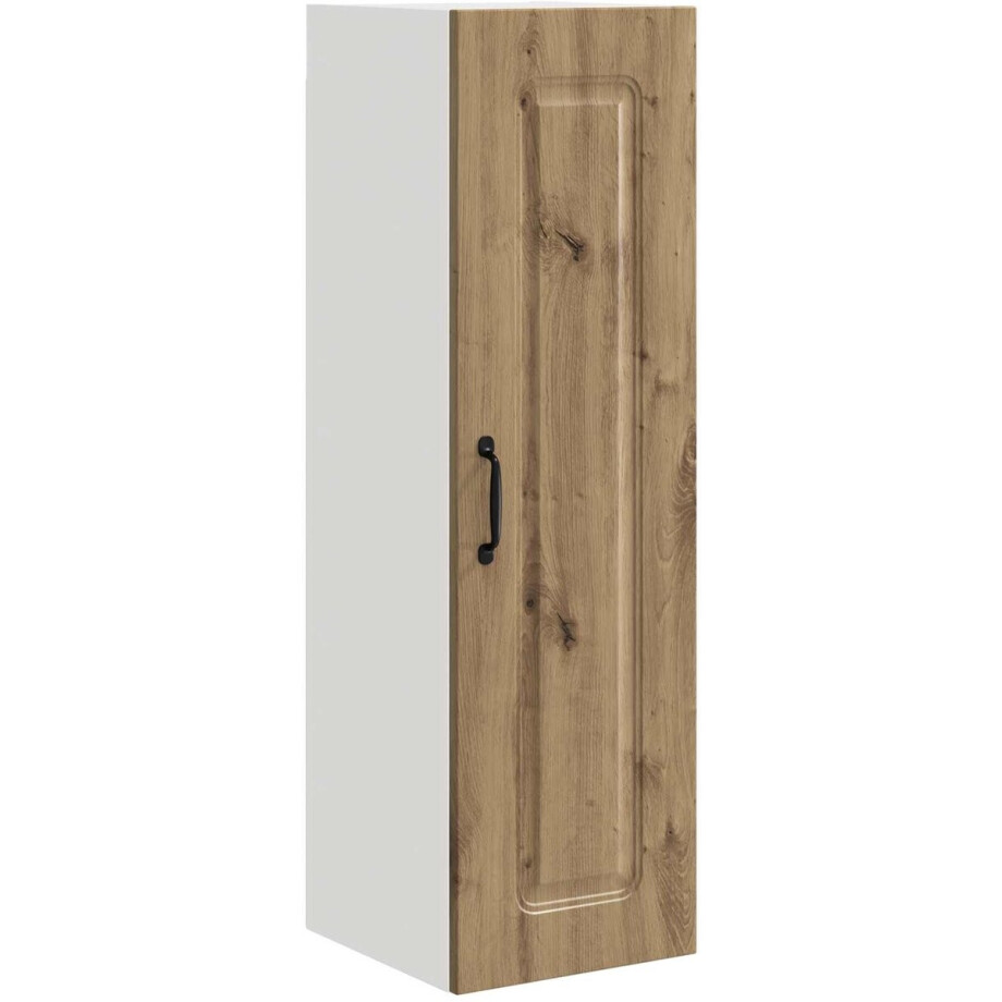 vidaXL - Vaatwasserpaneel - KALMAR - Artisan - Eiken - 30 - x - 31 - x - 100 - cm afbeelding 1