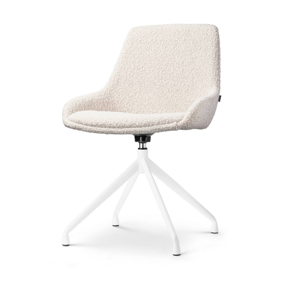 Eetkamerstoel Nola-Isa bouclé draaibaar | Nolon afbeelding 1