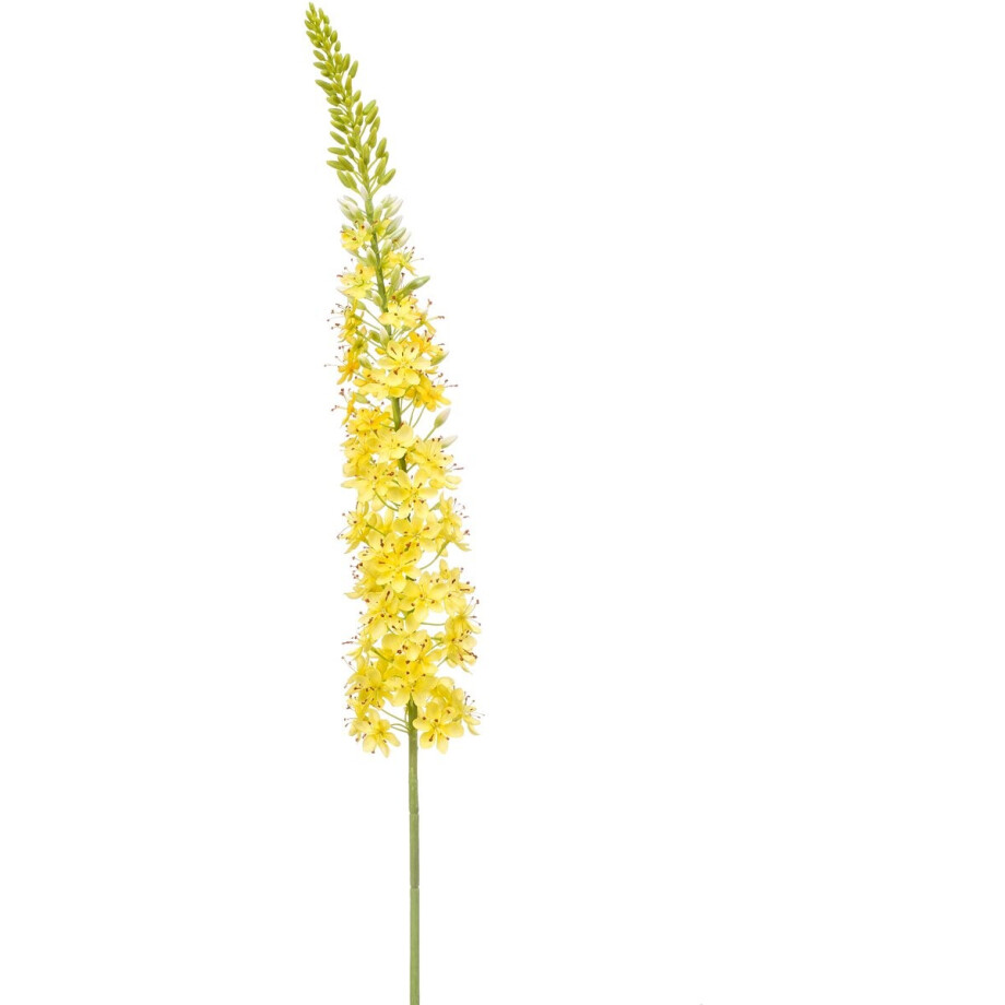 Emerald - Kunstbloem Eremurus XL 130cm geel - Kunstplant voor binnen afbeelding 1