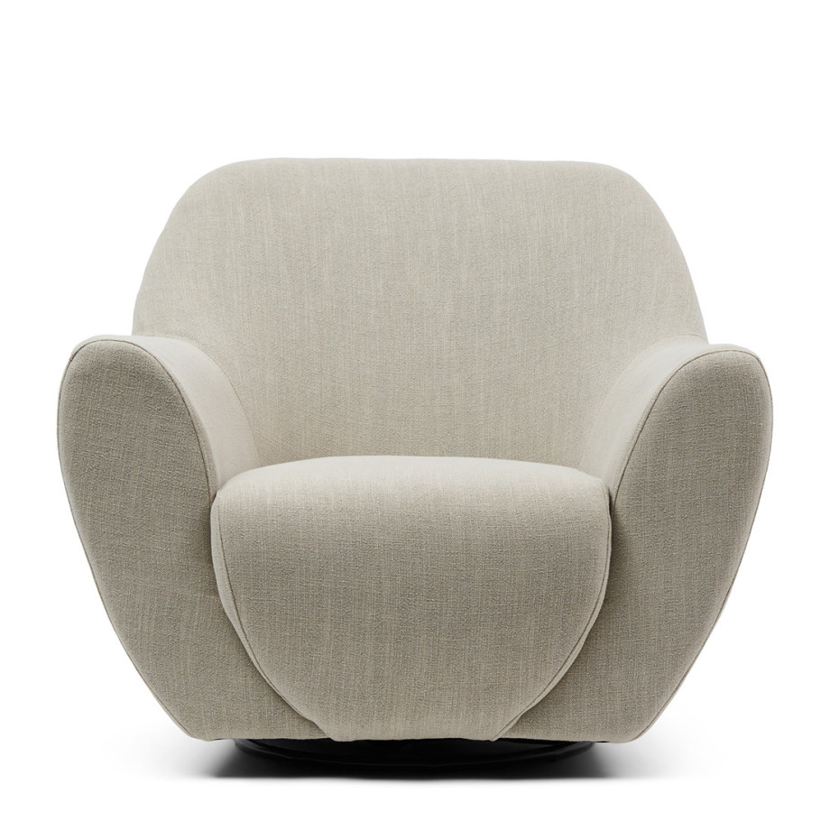 Fauteuil The Jill Swivel, Fabulous Flax, Mouliné Linen afbeelding 1