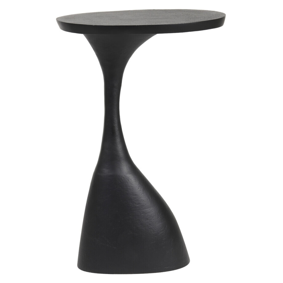 Light & Living Bijzettafel 'Macau', kleur Mat Zwart afbeelding 1