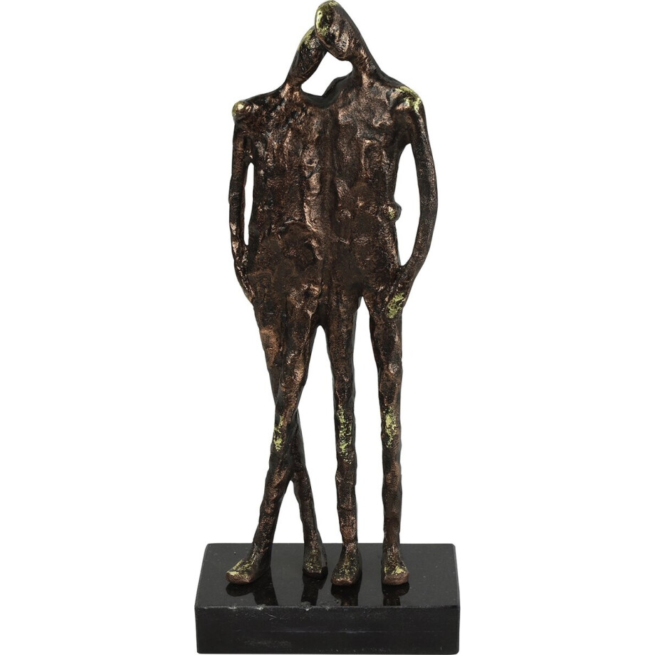 Countryfield - Beeld - Sculptuur - Together - Melotti - Bronskleur - Metaal - 37cm afbeelding 1