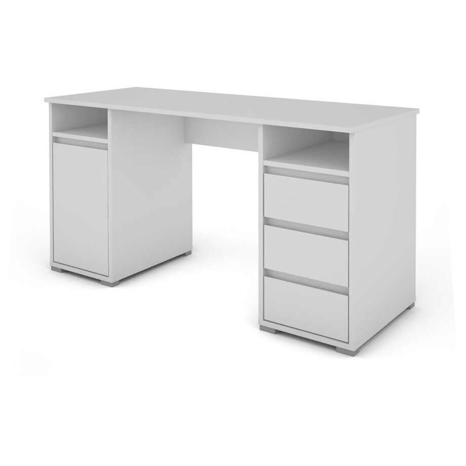byLIVING Bureau Lobo (Wit) afbeelding 1