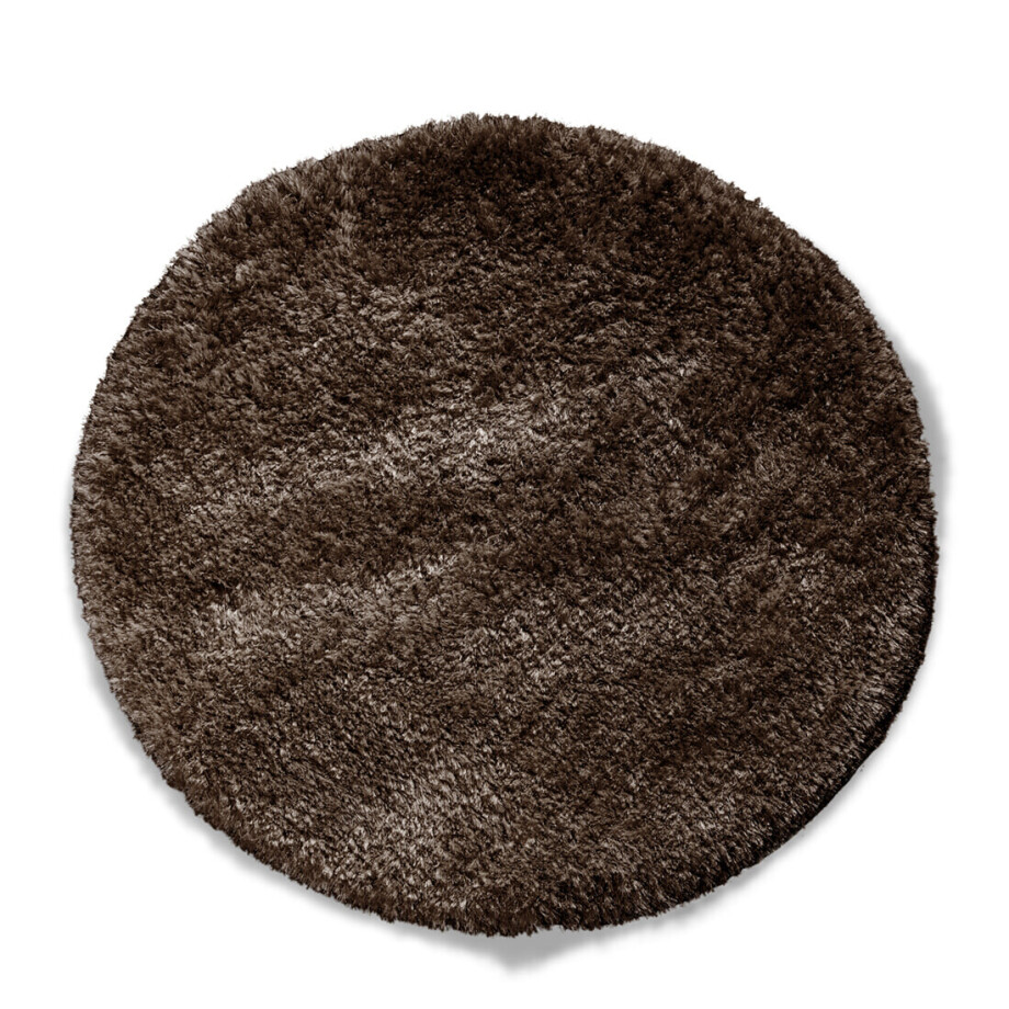 Rivièra Maison Rond Vloerkleed 'Cecil' Ø320cm, kleur Bruin afbeelding 1