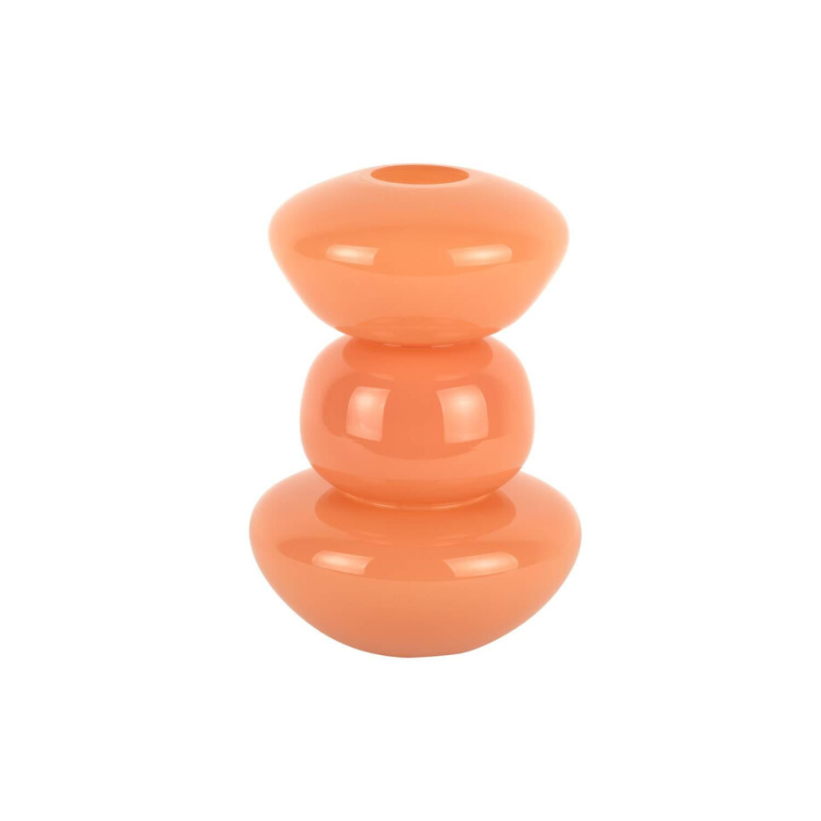 Vaas Bubbles glas handgemaakt | Present Time afbeelding 1