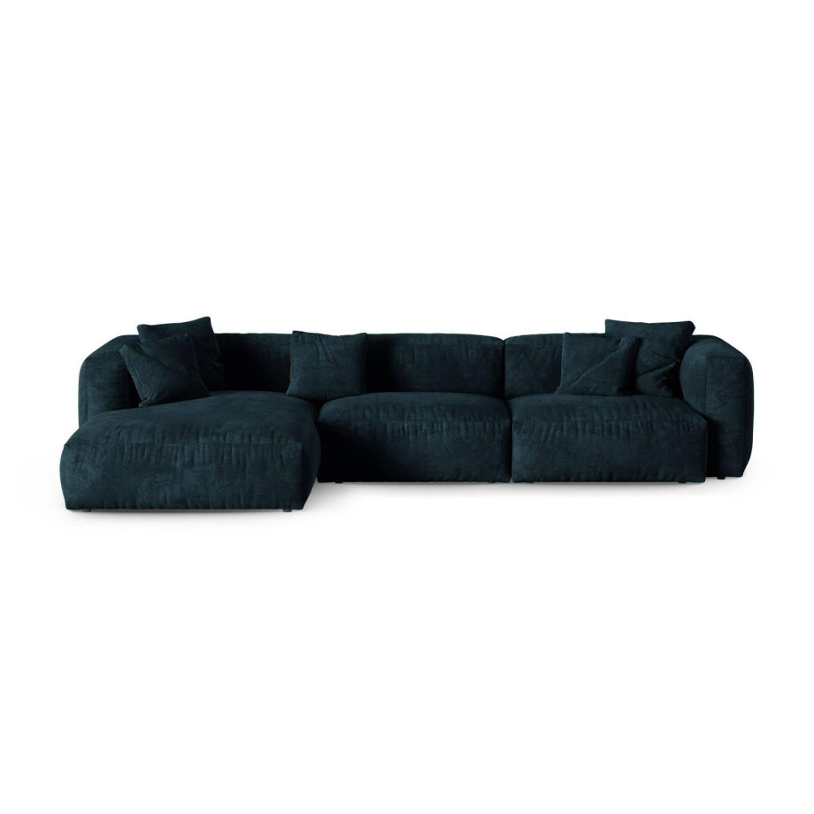 Modulaire hoekbank Martina links velvet | Micadoni Home afbeelding 1