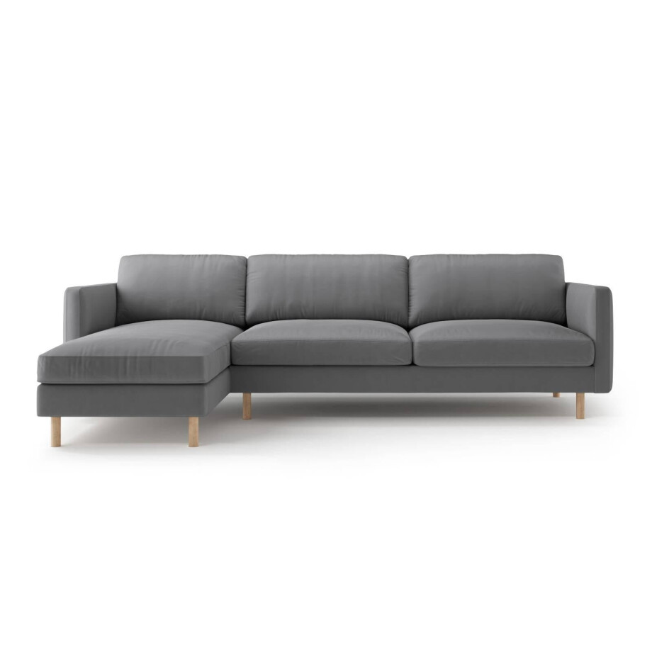 Hoekbank Eden links velvet | Micadoni afbeelding 1