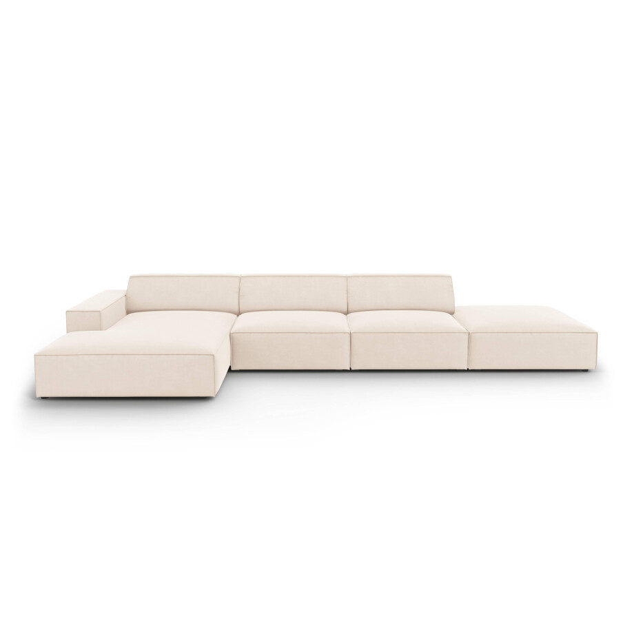 5-zits hoekbank Jodie velvet links | Micadoni Limited Edition afbeelding 1