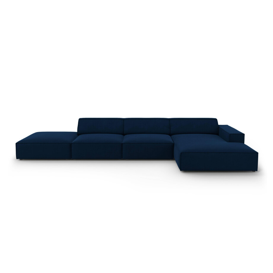 5-zits hoekbank Jodie velvet rechts | Micadoni Limited Edition afbeelding 1