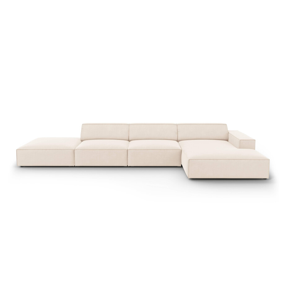 5-zits hoekbank Jodie velvet rechts | Micadoni Limited Edition afbeelding 1