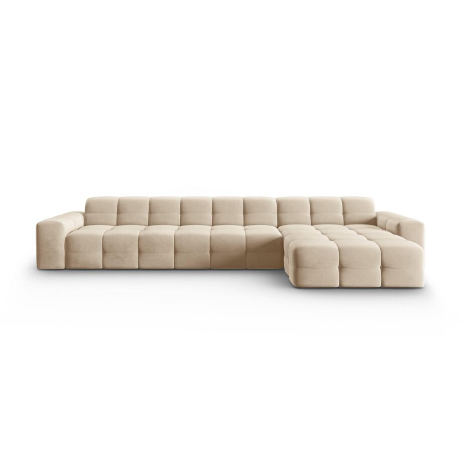 5-zitshoekbank Kendal velvet rechts | Micadoni Limited Edition afbeelding 1