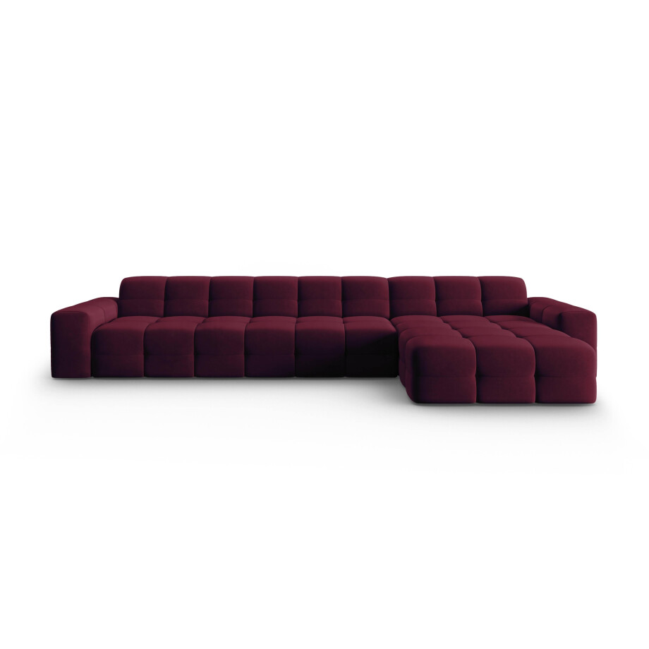5-zitshoekbank Kendal velvet rechts | Micadoni Limited Edition afbeelding 1