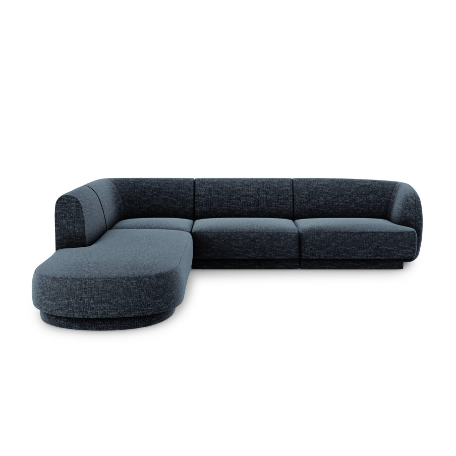 5-zitshoekbank Miley links chenille | Micadoni Limited Edition afbeelding 1