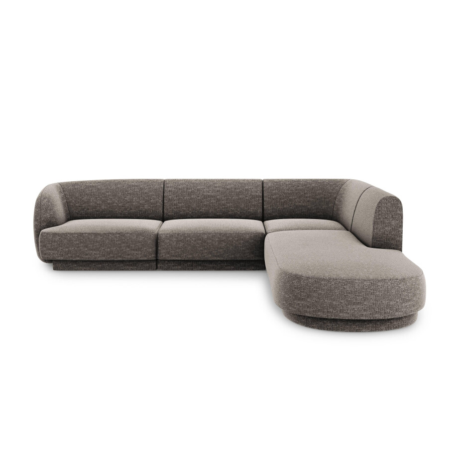 5-zitshoekbank Miley rechts chenille | Micadoni Limited Edition afbeelding 1