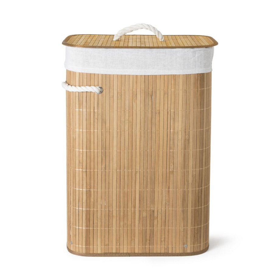 Wasmand bamboe - naturel - 72 liter afbeelding 