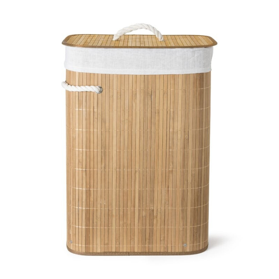 Wasmand bamboe - naturel - 72 liter afbeelding 