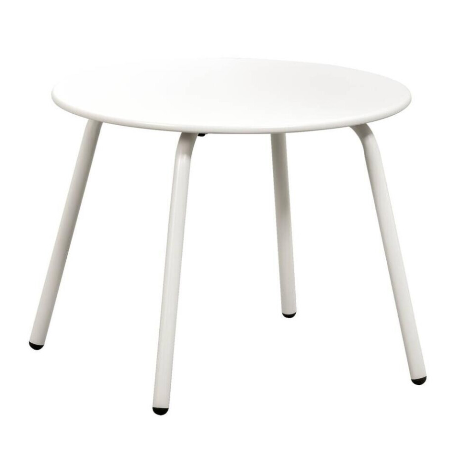 Leen Bakker - Bijzettafel Montreal - Zand/ - Ø50 Cm - Metaal - Beige afbeelding 1