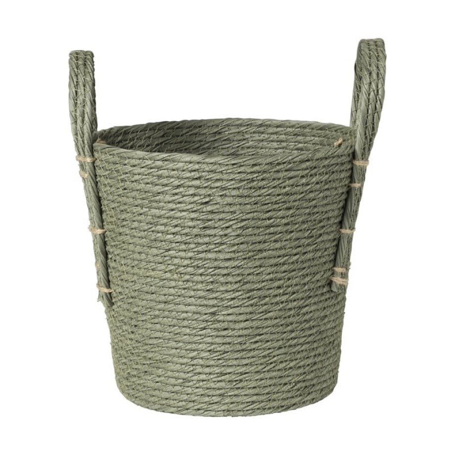 Mand Lotte - ø22x23 cm - groen afbeelding 