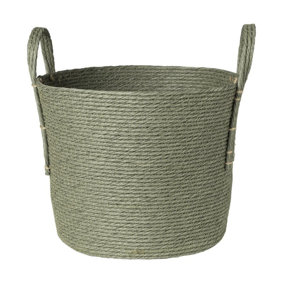 Mand Lotte - ø28x33 cm - groen afbeelding 