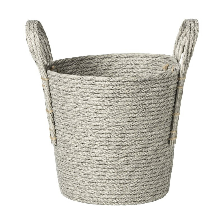 Mand Lotte - ø22x23 cm - grijs afbeelding 