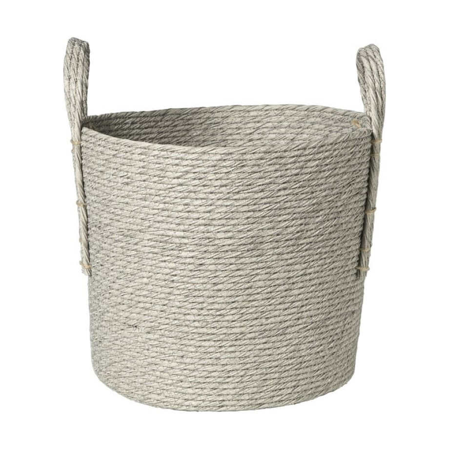 Mand Lotte - ø28x33 cm - grijs afbeelding 