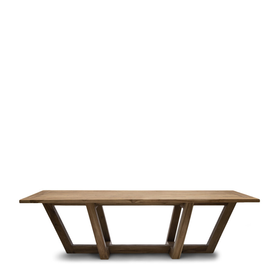 Rivièra Maison Tuintafel 'Tanjung' Teakhout, 300 x 100 cm afbeelding 1