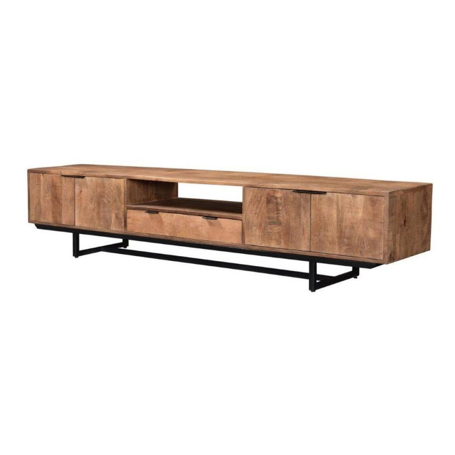 LivingFurn TV-meubel 'Valdez' kleur Naturel, 220 cm afbeelding 